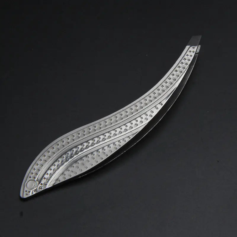 LED Eyebrow Tweezers Set - Professional Stainless Steel with Built-in Light