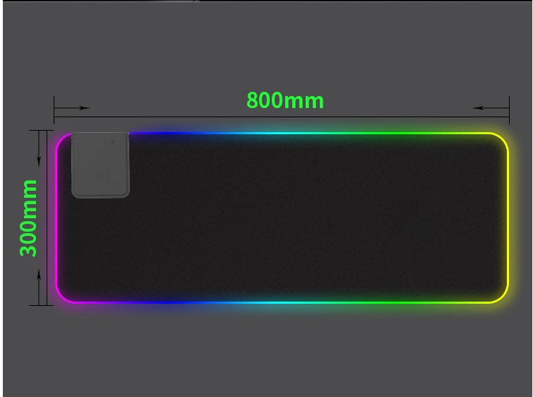 RGB Gaming Mouse Pad - LED Lighting
