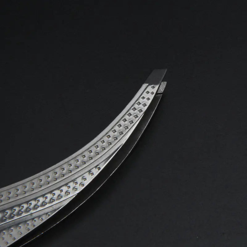 LED Eyebrow Tweezers Set - Professional Stainless Steel with Built-in Light