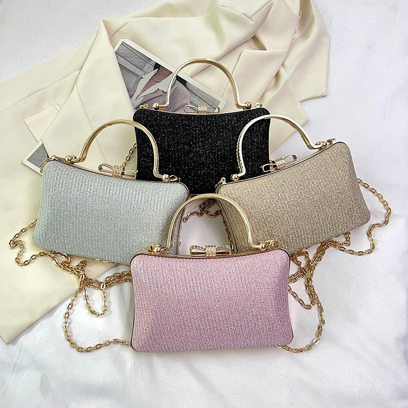 Simple Felt Shoulder Messenger Bag - Women's Crossbody Bag