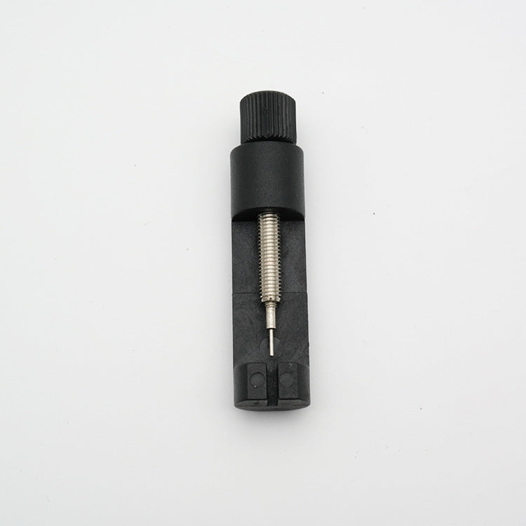 Black dental drill bit on a white background