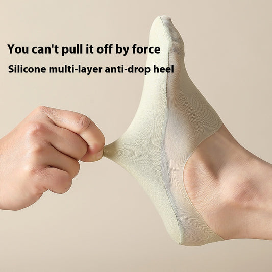 Women's Invisible No-Show Socks - Breathable Traceless Summer Socks