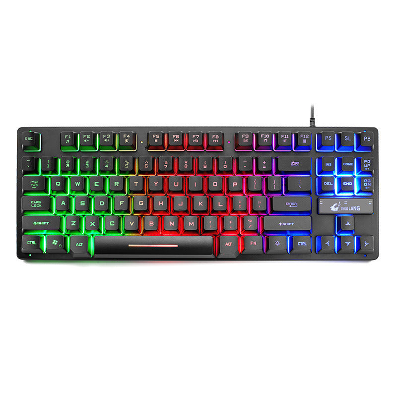 87-Key Mechanical Gaming Keyboard - USB Wired