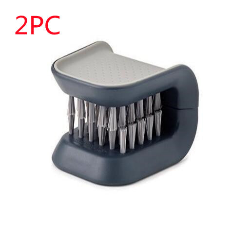 Knife sharpener with two pins on a white background, labeled '2PC'.