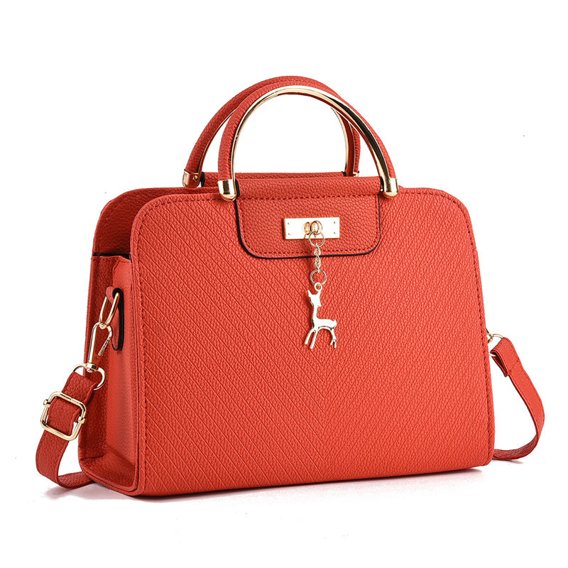 Women's Luxury PU Leather Tote Bag | Designer Shoulder Bag for Office & Commuting