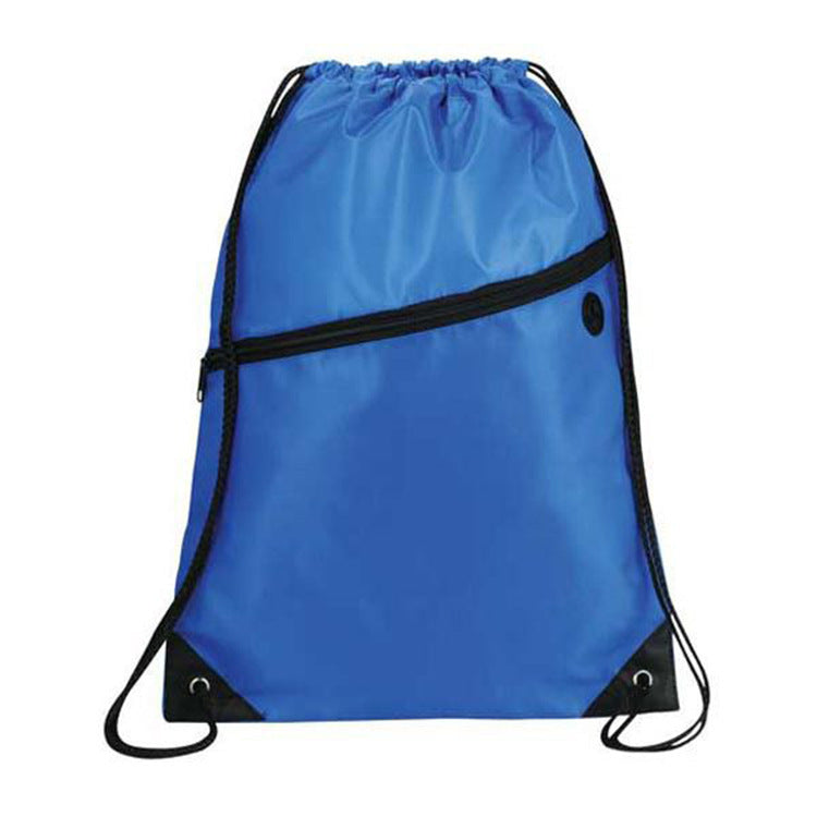 Camouflage Drawstring Bag - Polyester Storage Backpack