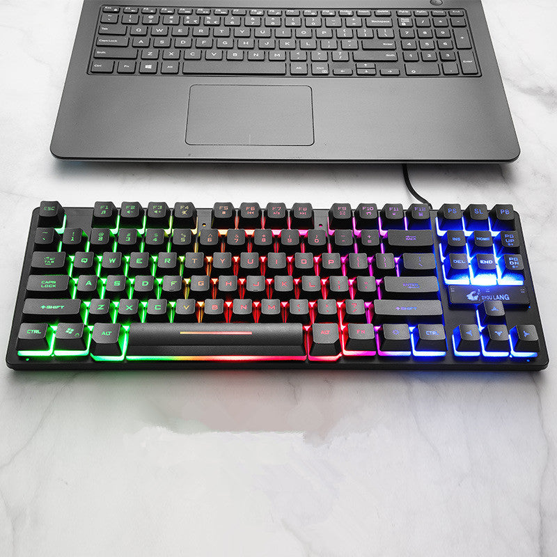 87-Key Mechanical Gaming Keyboard - USB Wired