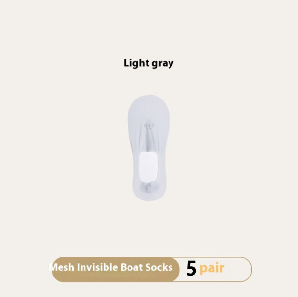 Women's Invisible No-Show Socks - Breathable Traceless Summer Socks