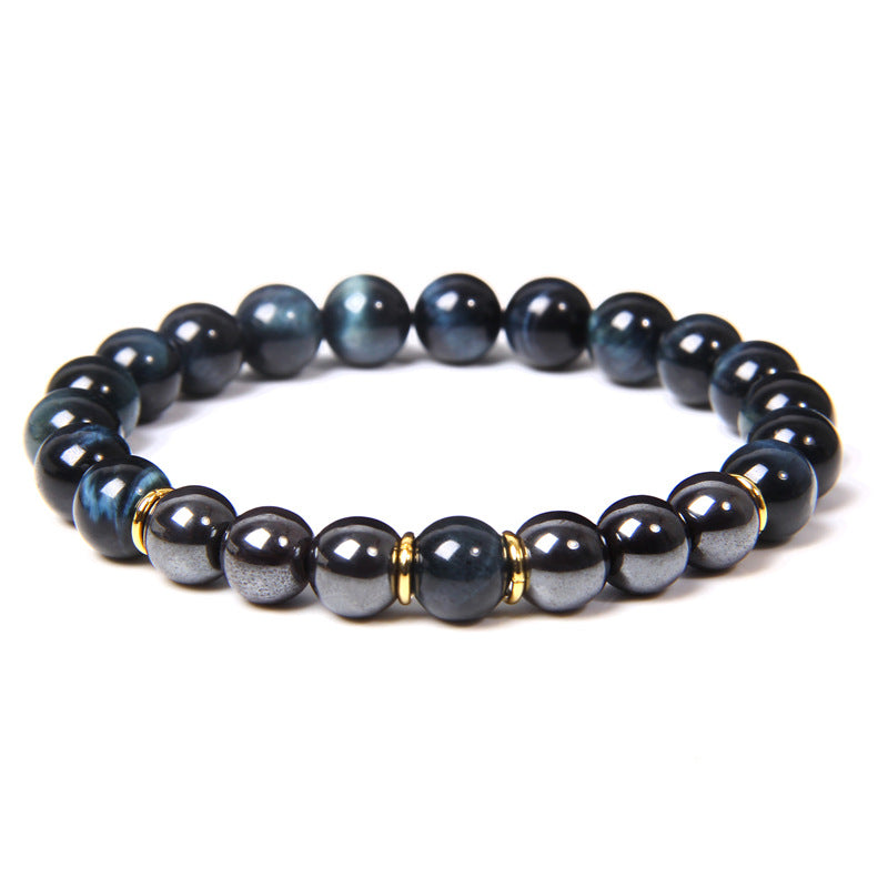 Tiger Eye Crystal Bracelet | Natural Stone Energy Bracelet for Men & Women