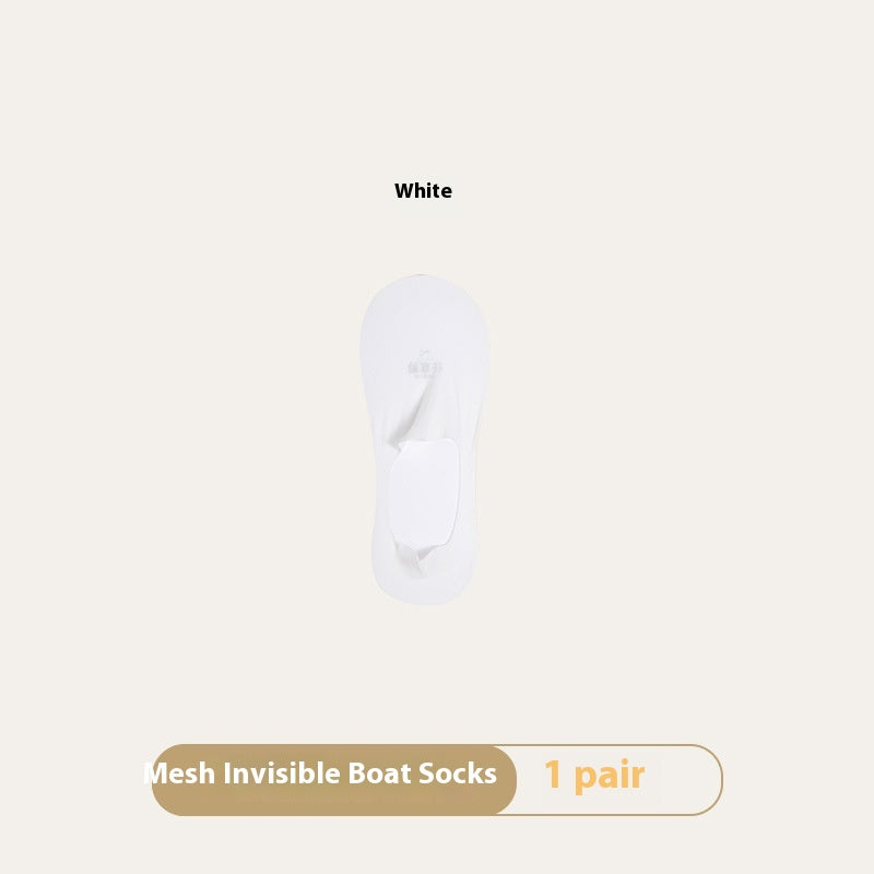Women's Invisible No-Show Socks - Breathable Traceless Summer Socks