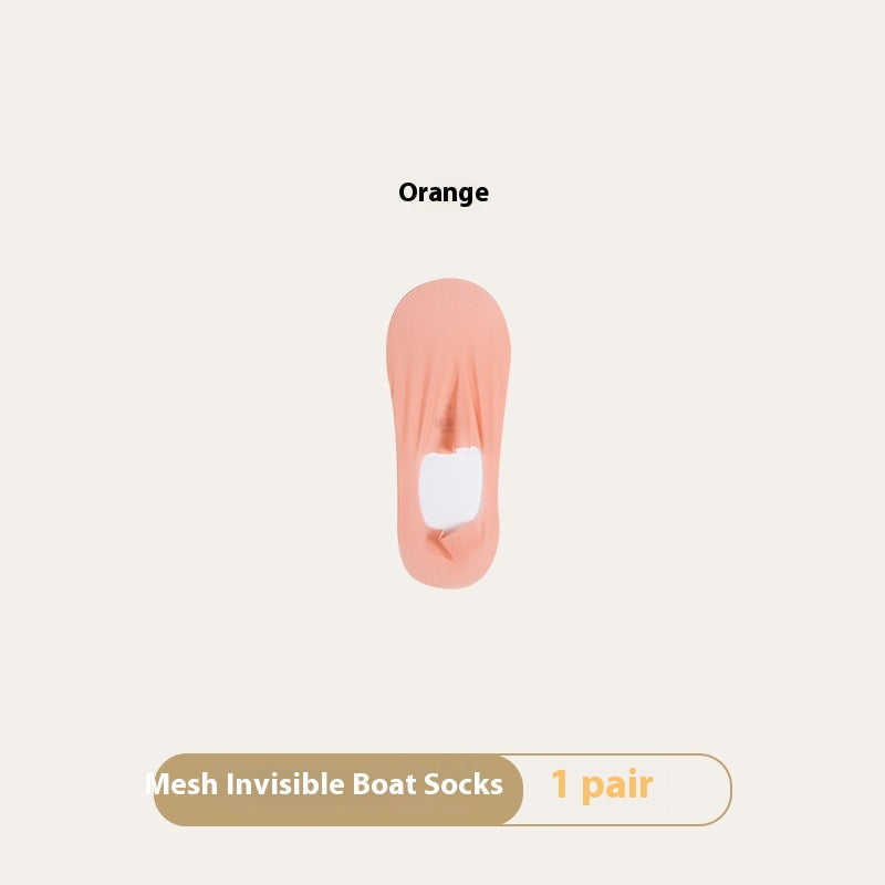 Women's Invisible No-Show Socks - Breathable Traceless Summer Socks