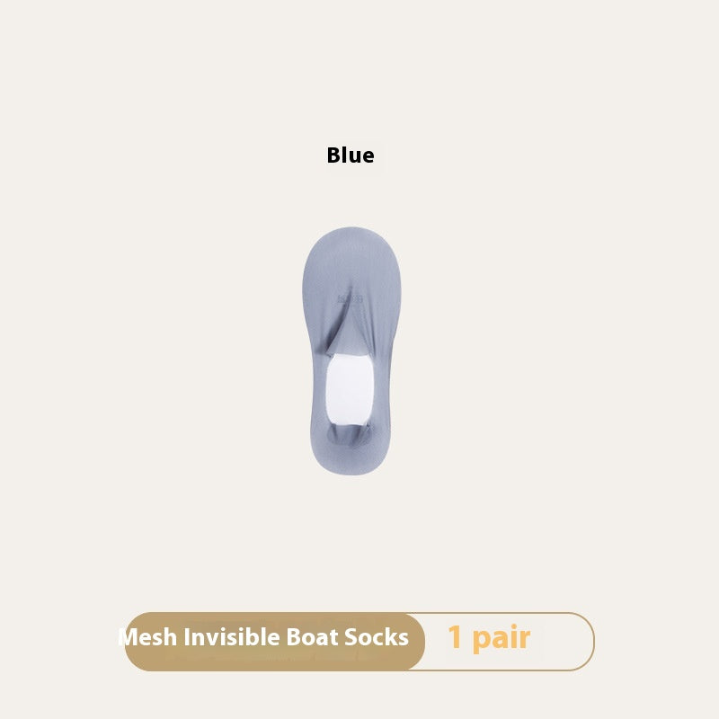 Women's Invisible No-Show Socks - Breathable Traceless Summer Socks