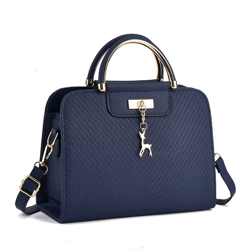 Women's Luxury PU Leather Tote Bag | Designer Shoulder Bag for Office & Commuting