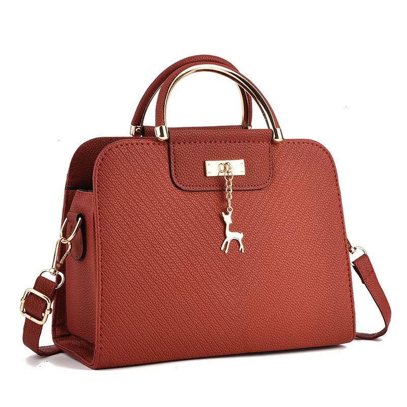 Women's Luxury PU Leather Tote Bag | Designer Shoulder Bag for Office & Commuting