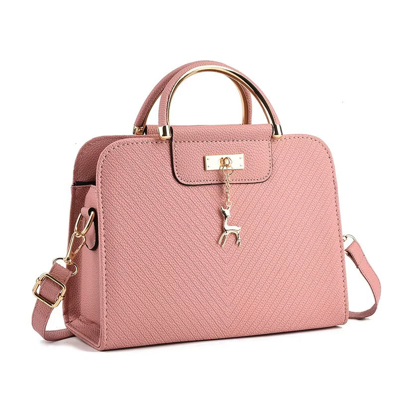 Women's Luxury PU Leather Tote Bag | Designer Shoulder Bag for Office & Commuting