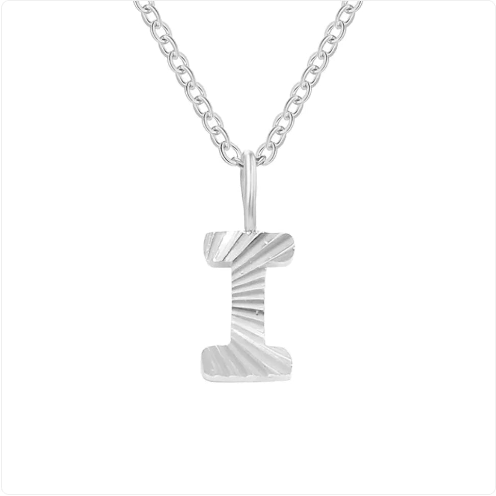 Alphabet Pendant Necklace – 26 Letters Clavicle Chain