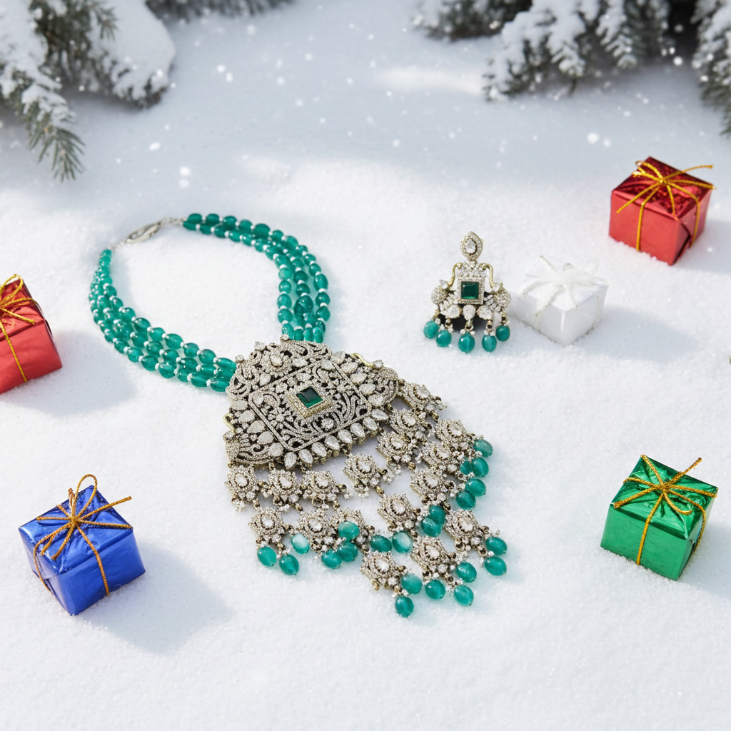 Alloy Gold-plated Blue Jewel Set - Elegant Jewelry